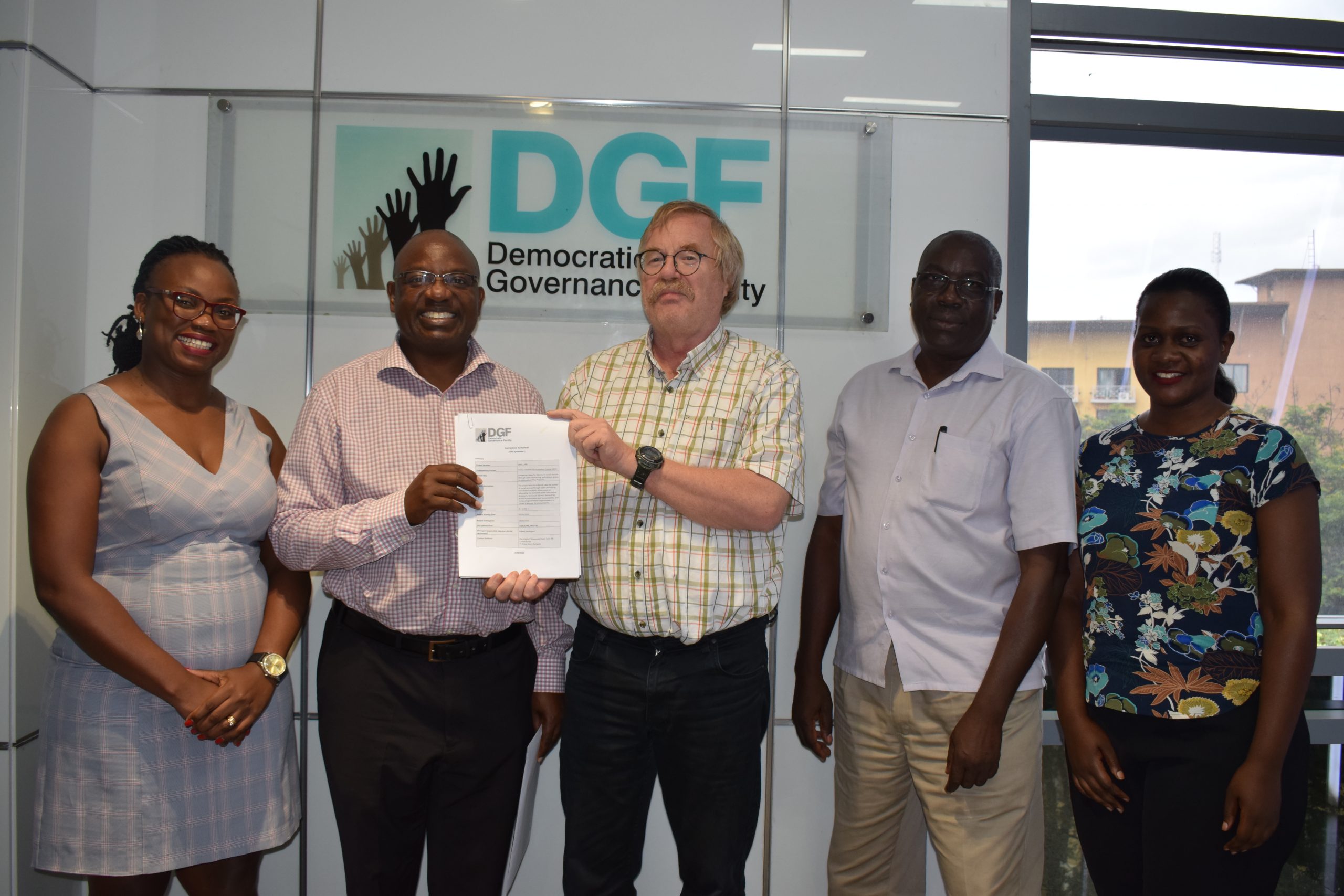 AFIC receives new grant from the Democratic Governance Facility