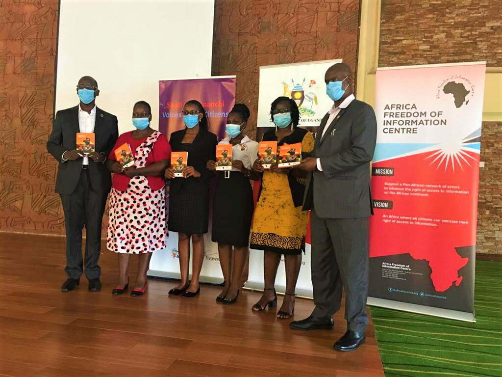 Twaweza-Uganda, AFIC and the Ministry of ICT and National Guidance officially launch the Access to Information Guide for civil servants in Uganda.