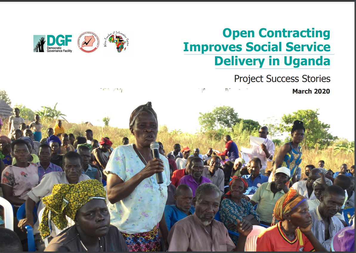 Open Contracting Improves Social Service Delivery in Uganda-Success Stories